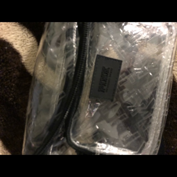 Pink clear fanny pack - Picture 3 of 5